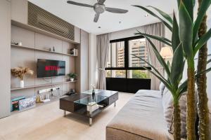 Posezení v ubytování Lumi Tropicana Garden View PS4