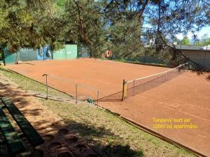Tenis a/nebo squash v ubytování Apartmán na Vyhlídce nebo okolí