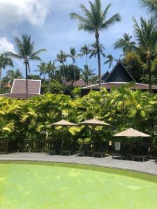 Bazén v ubytování Chantra 633 - InterContinental Koh Samui Resort Luxury 3BR Villa nebo v jeho okolí