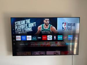 TV a/nebo společenská místnost v ubytování Apartments Madzari - Ciovo - Pool