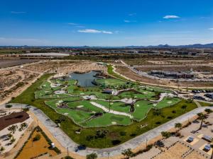 an aerial view of a golf course at Santa Rosalía Lake & Life Resort Penthouse in Torre-Pacheco