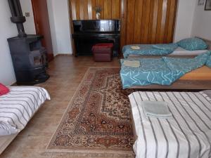 Postel nebo postele na pokoji v ubytování Nina Apartments