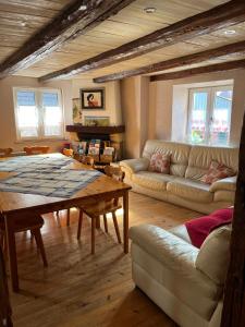 Posezení v ubytování Chambre maison vigneronne - Val du Patre