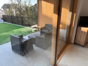 Balkón nebo terasa v ubytování New Apartment Trui Ensemble in Laas