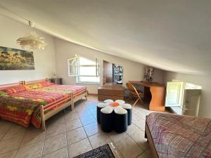 Letto o letti in una camera di Casetta a Cavarretta