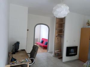 Χώρος καθιστικού στο Appartement avec terrasse 53m2