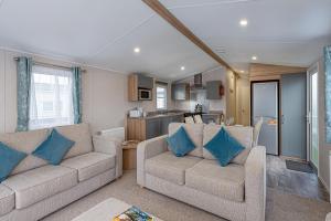 Køkken eller tekøkken på Lyons Robin Hood Holiday Park