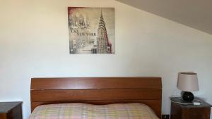Letto o letti in una camera di Casetta a Cavarretta