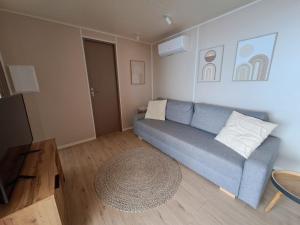 Posezení v ubytování Chalet avec vue mer splendide
