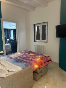 TV a/nebo společenská místnost v ubytování Blumoon boutique