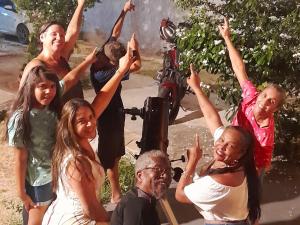 入住HOSTEL em Itaipuaçu próximo a praia e terminal da rua 01的客人