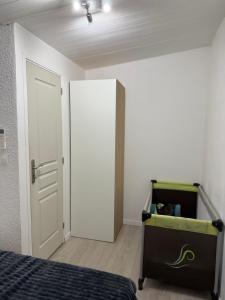 Postel nebo postele na pokoji v ubytování Maison a la plage