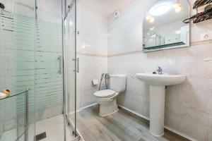 A bathroom at Casa Esmeralda