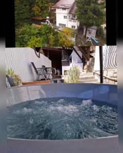 Bazén v ubytování Casa Aurora nebo v jeho okolí