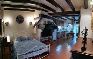 Postel nebo postele na pokoji v ubytování Le Gîte Latour Milieu