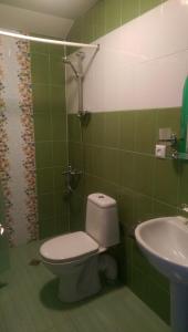 Ett badrum på Apartments Komakhidze 68