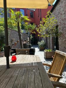 Patio nebo venkovní prostory v ubytování Freetimeflat Mies & Fien