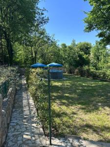 Aed väljaspool majutusasutust Etno House Šćepanov Hlad