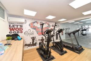 Fitness centrum a/nebo fitness zařízení v ubytování Meloneras Hills 19 With Pool by VillaGranCanaria