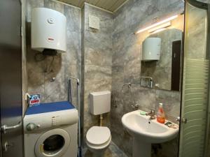 Koupelna v ubytování Apart hotel St.Pijerre