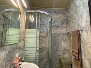 Koupelna v ubytování Apart hotel St.Pijerre