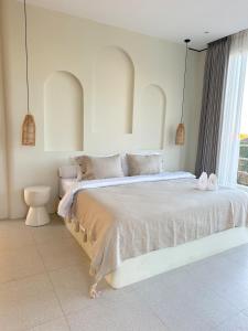 Ένα ή περισσότερα κρεβάτια σε δωμάτιο στο Villa Reál +33 φωτογραφίες