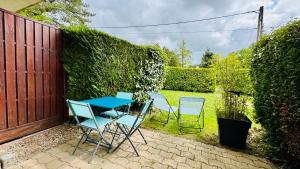 Zahrada ubytování La détente avec jardin, sauna et parking privé au coeur de Stella-Plage