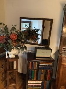 Knihovna v ubytování v soukromí