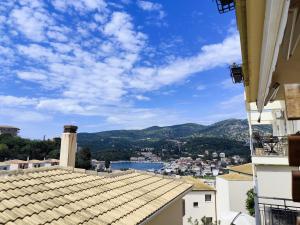 a view from the roof of a building at Syvota family maisonette in Sivota