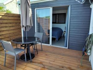 Ban công/sân hiên tại chambre vanille