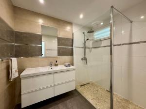 Koupelna v ubytování Zenova