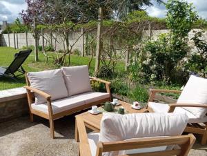 Κήπος έξω από το Le Coquelicot