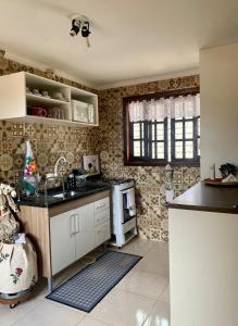 Η κουζίνα ή μικρή κουζίνα στο Casa da Lareira