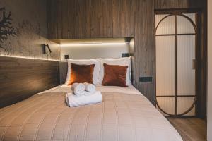 Postel nebo postele na pokoji v ubytování 2HomeRent Apartamenty Industria