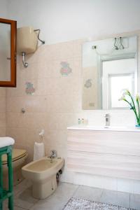 Koupelna v ubytování Casa L'Iris