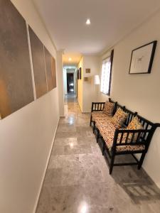 Et opholdsområde på Apartamento Los Vencejos