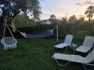 Vonkajšia záhrada v ubytovaní Olive holiday home