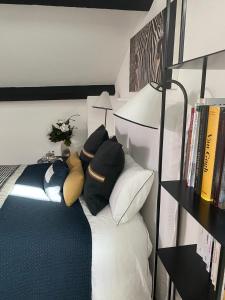 Кровать или кровати в номере Confort et raffinement au cœur du 6ème