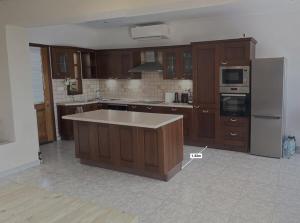 Kuchyň nebo kuchyňský kout v ubytování Great Villa Philipi