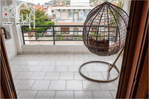Balkón nebo terasa v ubytování Great Villa Philipi