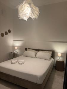 Postel nebo postele na pokoji v ubytování La Casina