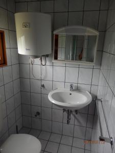 Koupelna v ubytování Domki nad morzem