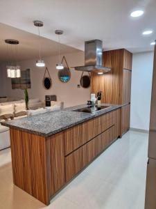 Kuchyň nebo kuchyňský kout v ubytování Mareazul Playa del Carmen