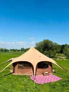 Příroda nedaleko luxury tent