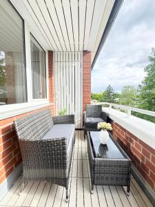 Μπαλκόνι ή βεράντα στο REGENCY Apartments - Exklusive zentrale 50m2 Wohnung I Balkon I WiFi I Netflix