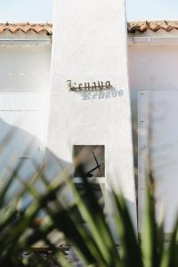 a sign on the side of a building at Villa Kenavo - Maison familiale avec vue mer in Île dʼAix +14 photos