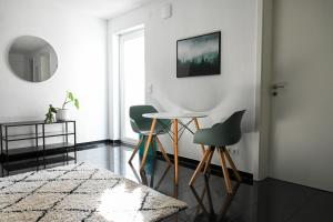 Setusvæði á waldstudio Classy Apartment near Stuttgart