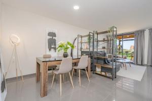 Χώρος καθιστικού στο Fajã Lodges - House Ash
