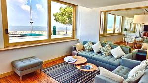 Posezení v ubytování Appartement vue mer plein centre Arcachon