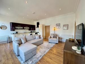 Μια τηλεόραση ή/και κέντρο ψυχαγωγίας στο Allards Apartment, Central Tynemouth